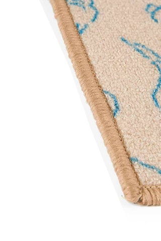 Tapis - Beige et vert - 40 x 120 cm