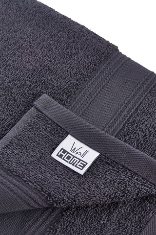 Toalha de duche grande - Cinzento - 140 x 70 cm