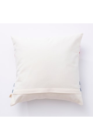 Almofada - Azul e vermelho - 40 x 40 cm