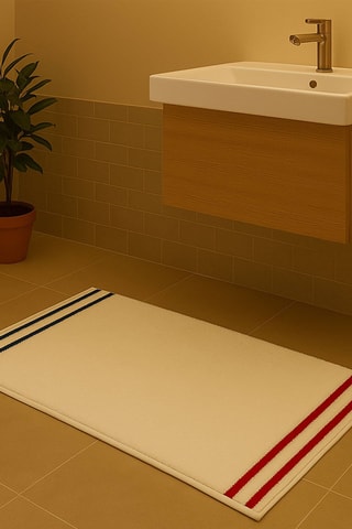 Tapete de banho - Branco - 50 x 80 cm