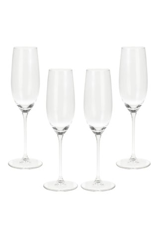 4 copos de champanhe - 21 cl