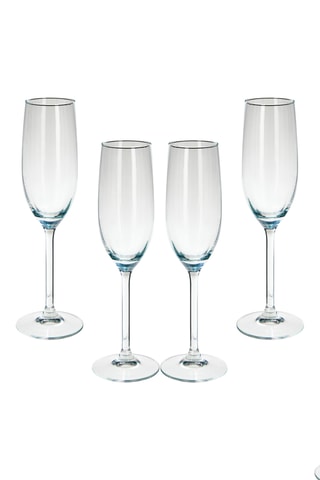 4 copos de champanhe - 21 cl