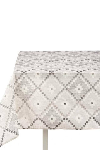 Toalha de mesa retangular - Bege