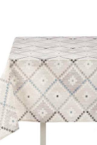 Toalha de mesa retangular - Bege