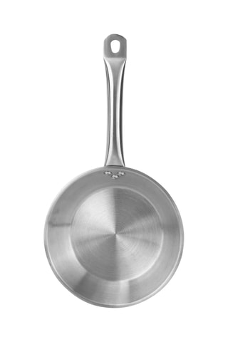 Frigideira em aço inoxidável - 22 cm
