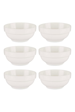 6 tigelas em porcelana - 20 cl