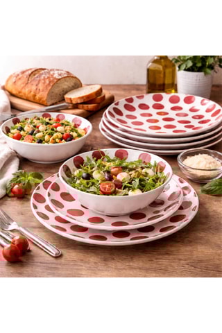 Serviço de loiça em grés - 12 peças