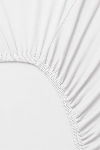 Lençol-capa em algodão 71 fios/cm²- Branco