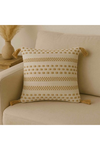 2 almofadas - Bege - 45 x 45 cm