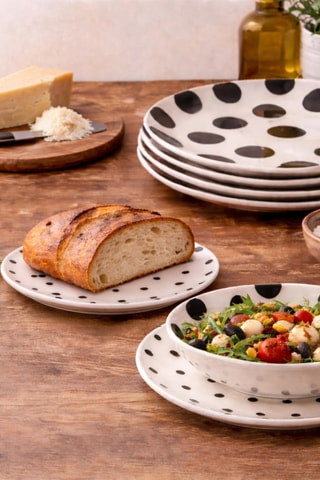 Serviço de loiça em grés - 12 peças