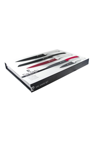 Conjunto de 5 facas em aço inoxidável