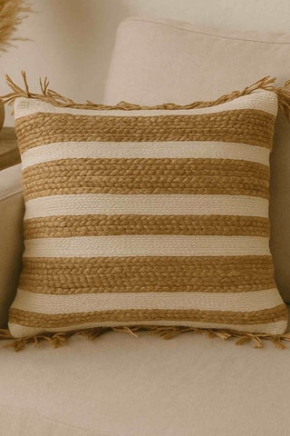 Almofada - Bege - 45 x 45 cm