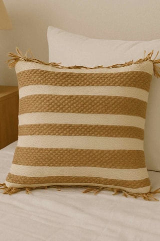 Almofada - Bege - 45 x 45 cm