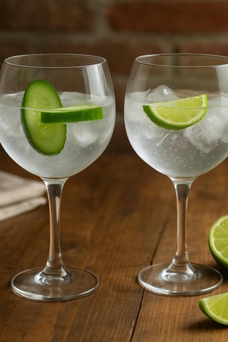 4 copos de gin tónico - 65 cl