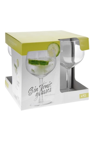 4 copos de gin tónico - 65 cl