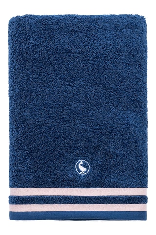 2 toalhas de banho - Azul - 70 x 140 cm