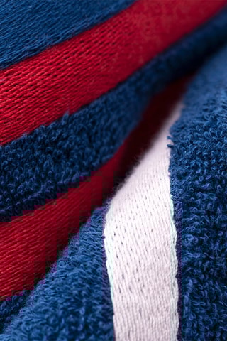 2 toalhas de banho - Azul - 70 x 140 cm