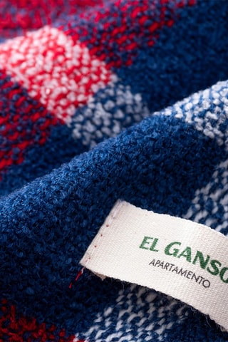 Manta - Azul e vermelho