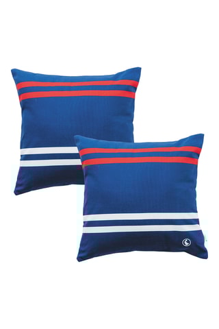 2 almofadas - Azul - 40 x 40 cm