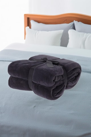 Manta - Antracite - 180 x 220 cm