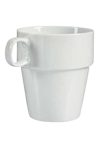 4 canecas em porcelana - 35 cl