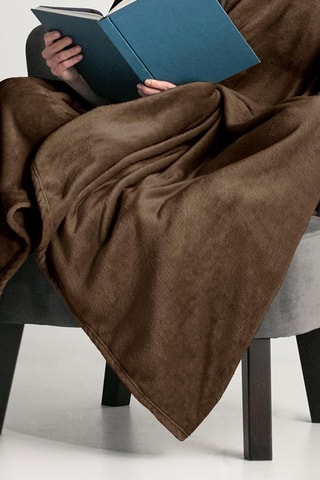 Manta - Castanho -­ 180 x 220 cm