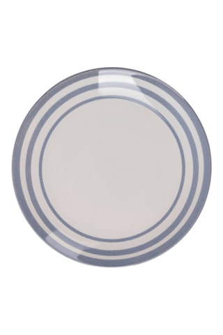 3 pratos de sobremesa em porcelana - 19 cm