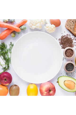 6 pratos rasos descartáveis - 25 cm