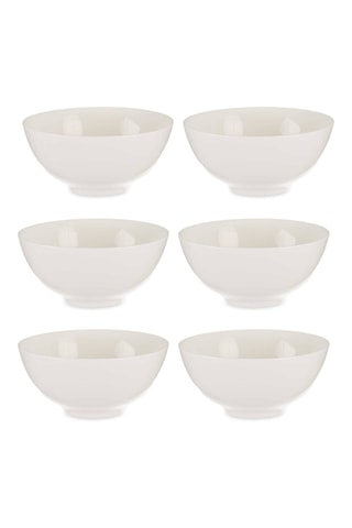 6 tigelas em porcelana - 25 cl