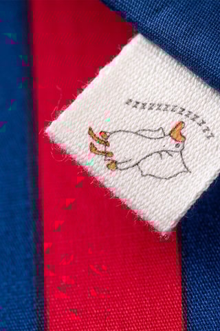 Conjunto de edredão em algodão 71 fios/cm² - Azul-marinho