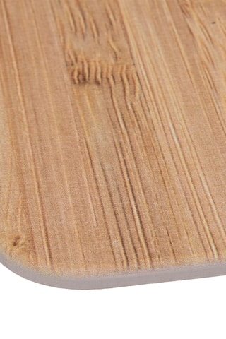 Tapete de banho - Imitação de madeira clara - 60 x 39 cm