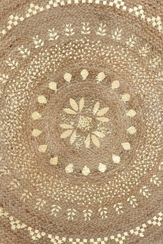 Tapis - Naturel et doré