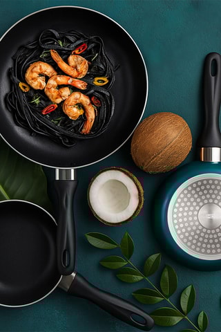 3 frigideiras - 16, 20 e 24 cm