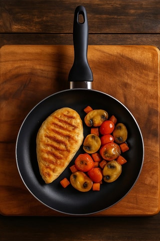 3 frigideiras - 16, 20 e 24 cm