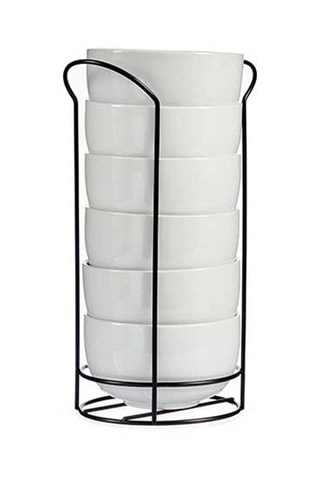 6 tigelas em porcelana - 65 cl