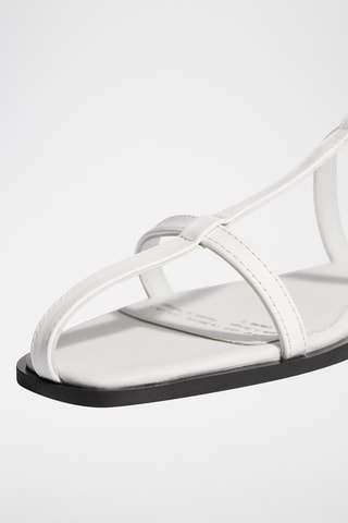 Sandali in pelle - Bianco