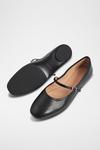 Scarpe baby in pelle - Nero