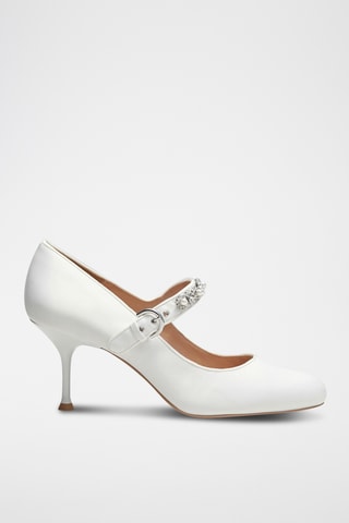 Scarpe baby con tacco - Bianco