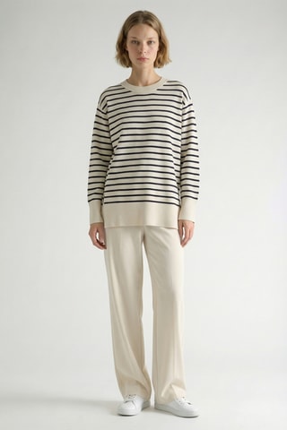 Maglia relaxed - Ecrù