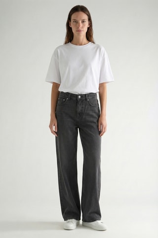 Jeans wide legs - Nero