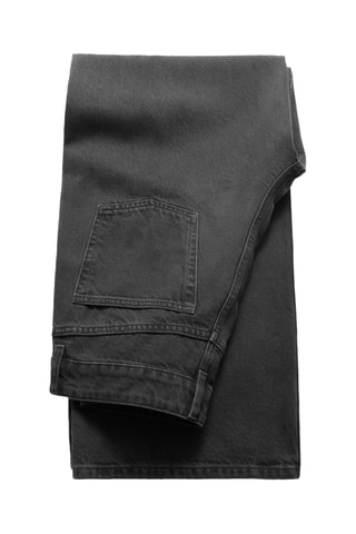 Jeans wide legs - Nero