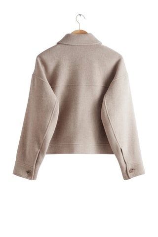 Giacca in lana - Beige