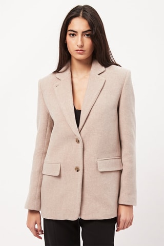 Giacca in lana - Beige