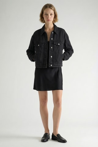 Giacca in jeans - Nero