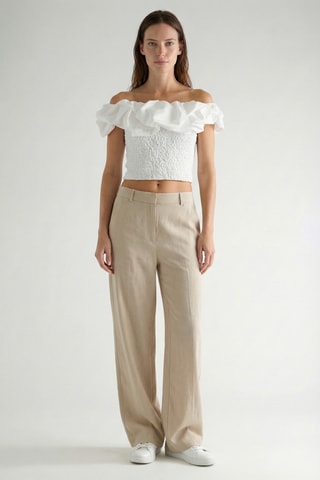 Crop top - Bianco