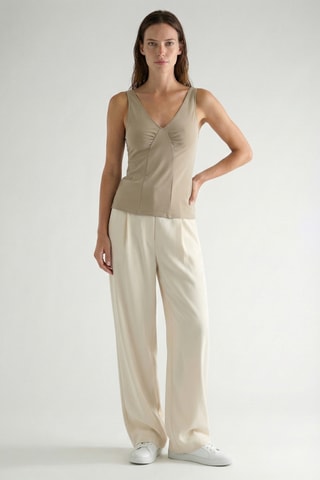 Top slim - Beige