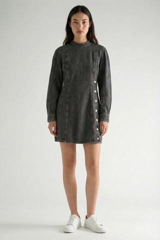 Abito taglio dritto - Grigio