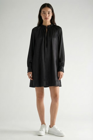 Abito a trapezio - Nero