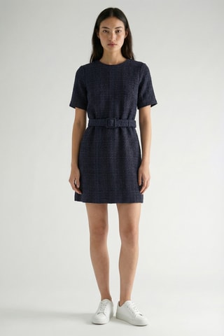 Abito taglio dritto - Navy