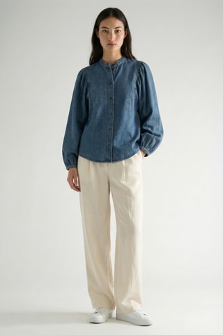 Camicia in jeans - Blu